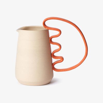 The Conran Shop Exclusive Orange Soft Shape Vase By Milo Made Ceramics