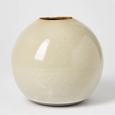 The Conran Shop Ball Vase Misty Grey Large