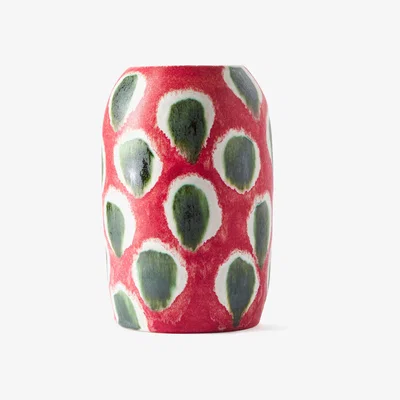 The Conran Shop Dapple Vase in Red