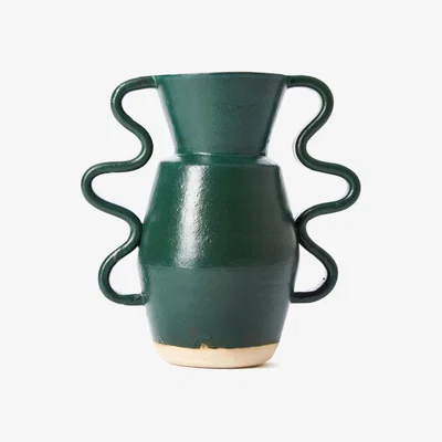 The Conran Shop Exclusive Medium Flood Vase in Green