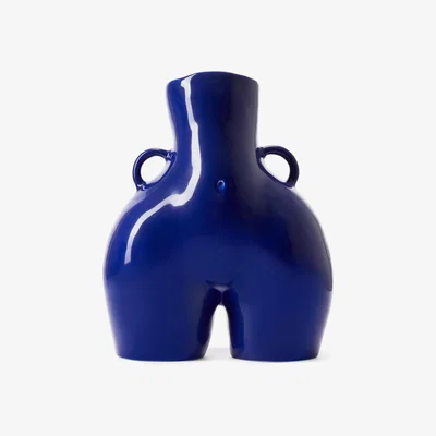 The Conran Shop Exclusive Love Handles Vase in Shiny Navy