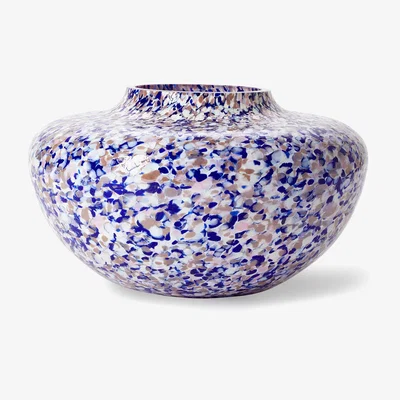 The Conran Shop Exclusive Medium Olla Vase in Purple, Blue & Ivory