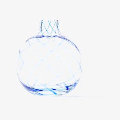 The Conran Shop Small Swirl Round Vase in Conran Blue