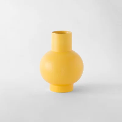 The Conran Shop Strøm Vase Yellow Small