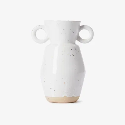 The Conran Shop Exclusive Medium Flood Vase in Cream