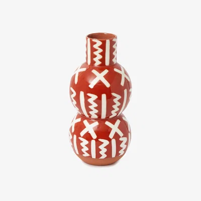 The Conran Shop Exclusive Jouj Vase in Terracotta By Bouchra Boudoua