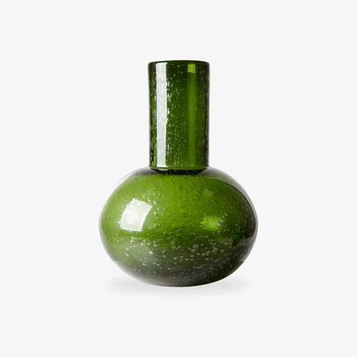 Cult Furniture Green Glassblown Vase M