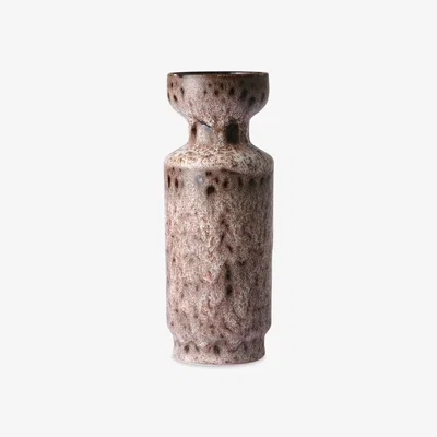 Cult Furniture £7  Off  HKliving Ceramic Retro Vase Lava Brown