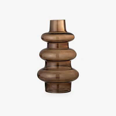 Cult Furniture Calista Glass Vase, Brown