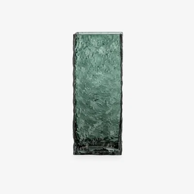 Cult Furniture Seville Textured Glass Vase, Green