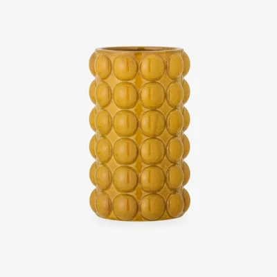 Cult Furniture Vanessa Stoneware Vase, Yellow