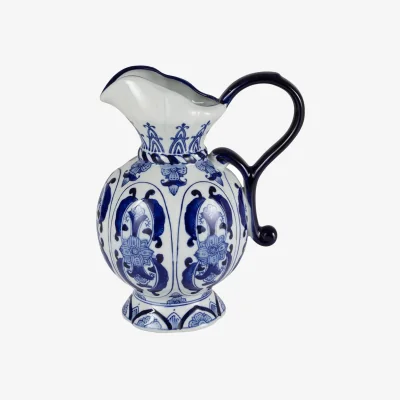 Casa by JJ Blue Delft-Inspired Porcelain Jug / Vase