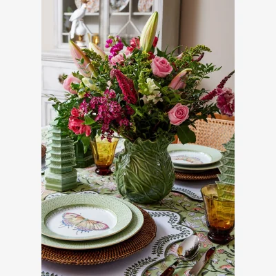 Casa by JJ Large Cabbage Vintage Inspired Vase