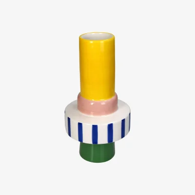 Casa by JJ Retro Modern Colorful Vase