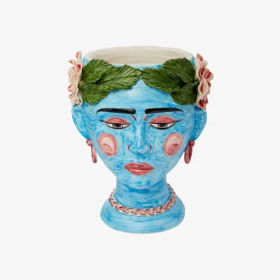 Casa by JJ Testa Di Moro Head - Turquoise Times (Not the White Lotus Kind) Bust Statue