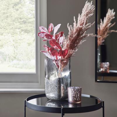 Dunelm Silver Glass Vase Silver