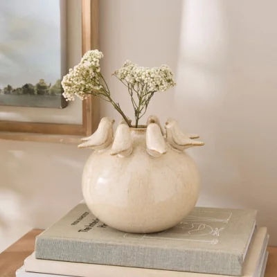Dunelm Bird Collection Ceramic Vase