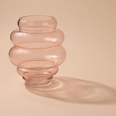 Dunelm Hestia Handmade Tapered Glass Vase