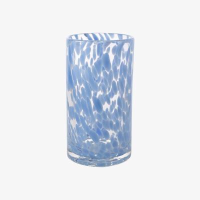Dunelm Hestia Confetti Glass Blue Vase