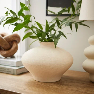 Dunelm Curved Ceramic Vase