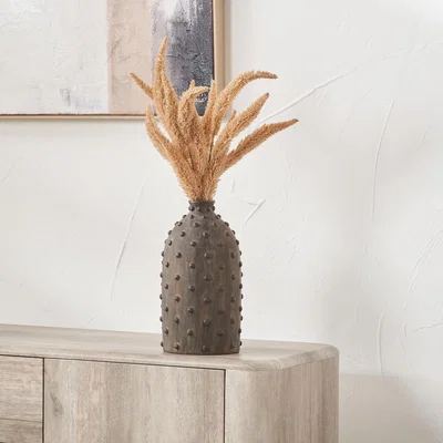 Dunelm Kali Textured Dot Stoneware Vase
