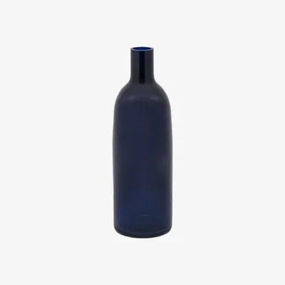 Dunelm Cedar & Sage Santo Glass Bottle Vase