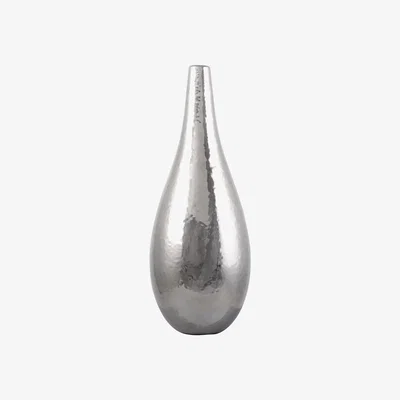 Dunelm Silver Long Neck Vase Silver