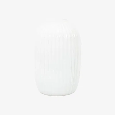Dunelm Coates White Glass Vase