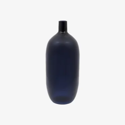 Dunelm Cedar & Sage Santo Glass Bottle Vase