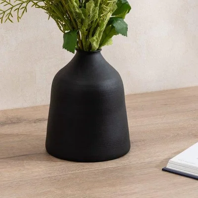 Dunelm Iron Tapered Bottle Vase