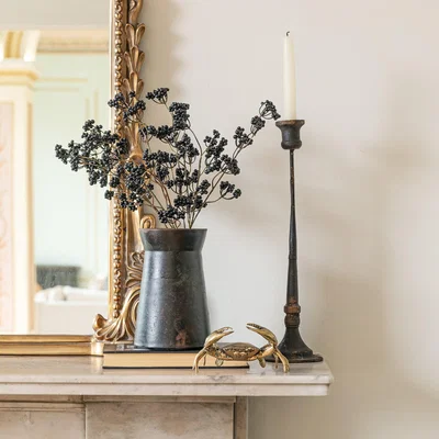 Dunelm Kew Handthrown Vase Bronze