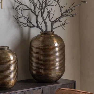 Dunelm Medora Metal Vase