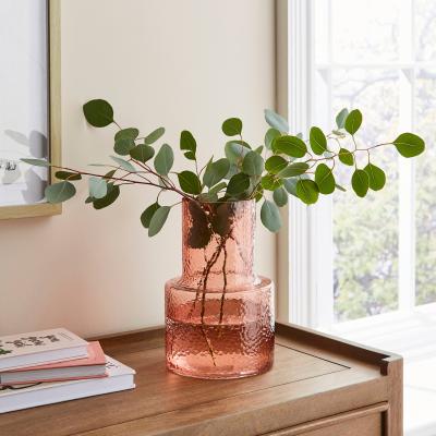 Dunelm Glass Floor Vase Ginger