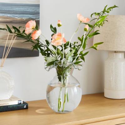 Dunelm Handkerchief Clear Glass Vase