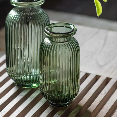 Dunelm Florella Green Vase Green