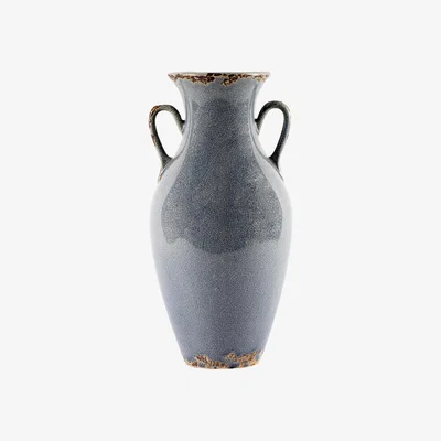 Dunelm Chateau Urn Vase Blue