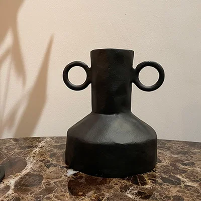 Dunelm Hestia Amphora Aluminium Vase