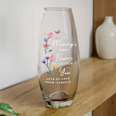 Dunelm Personalised I'd Pick You Bullet Vase