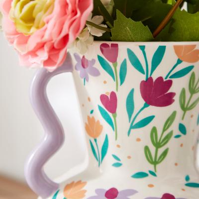 Dunelm Floral Pattern Vase