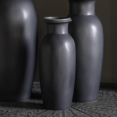 Dunelm Sutton Vase Small Black