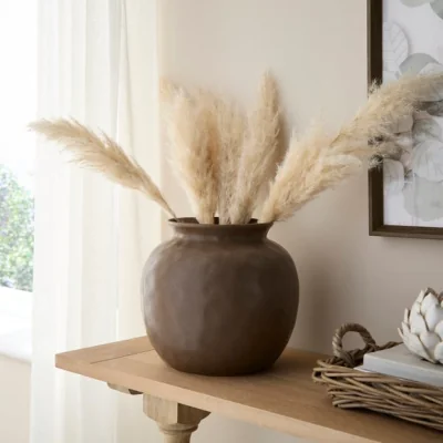 Dunelm Extra Large Beige Vase