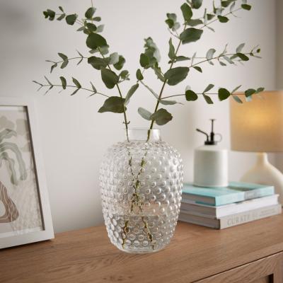 Dunelm Bubble Glass Rounded Vase
