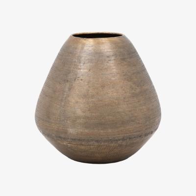 Dunelm Cedar & Sage Chatai Artistic Aluminium Vase