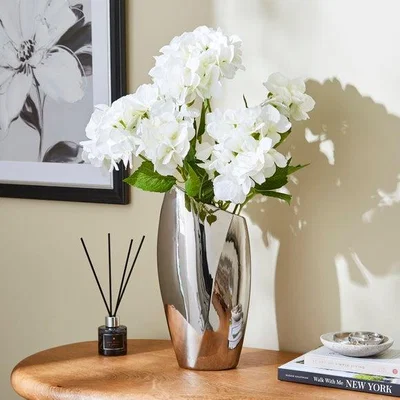 Dunelm Hotel Chrome Vase
