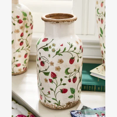 Dibor Strawberry Bottle Vase