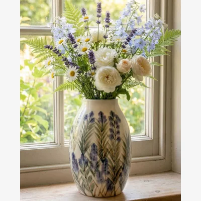 Dibor Meadowlight Bluebell Vase