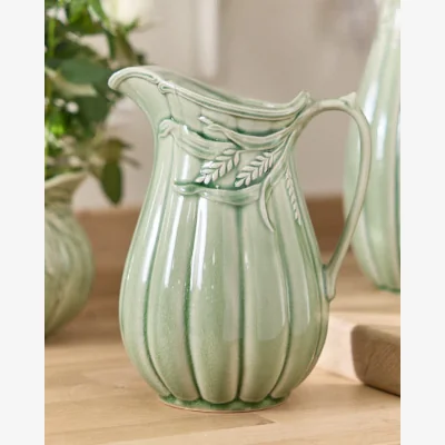 Dibor Kineton Sage Green Pitcher Jug Vase