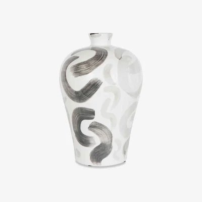 Furniture Village Monochrome Brush Vase - Mono