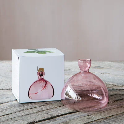 Graham & Green Graham and Green Rose Pink Acorn Vase