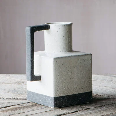 Graham & Green Square Speckled Jug with Handle